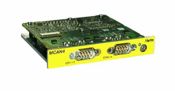 MCAN4 - CAN Bus Input Module for the MDR flight test recorder