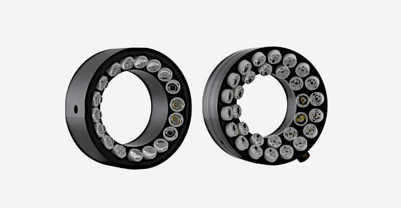 MultiLED R100 and R200 LED Macro lighting for high speed photography