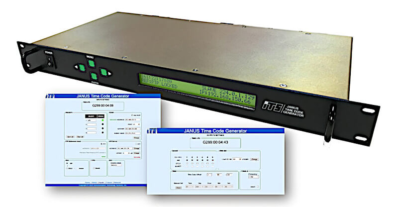 6115G-3E Janus Time Code Generator