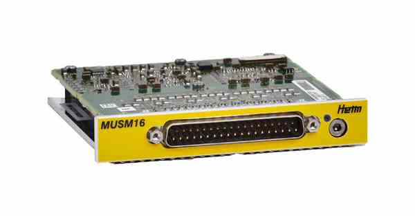 MUSM16 - Serial Input Module for the MDR flight test data recorder